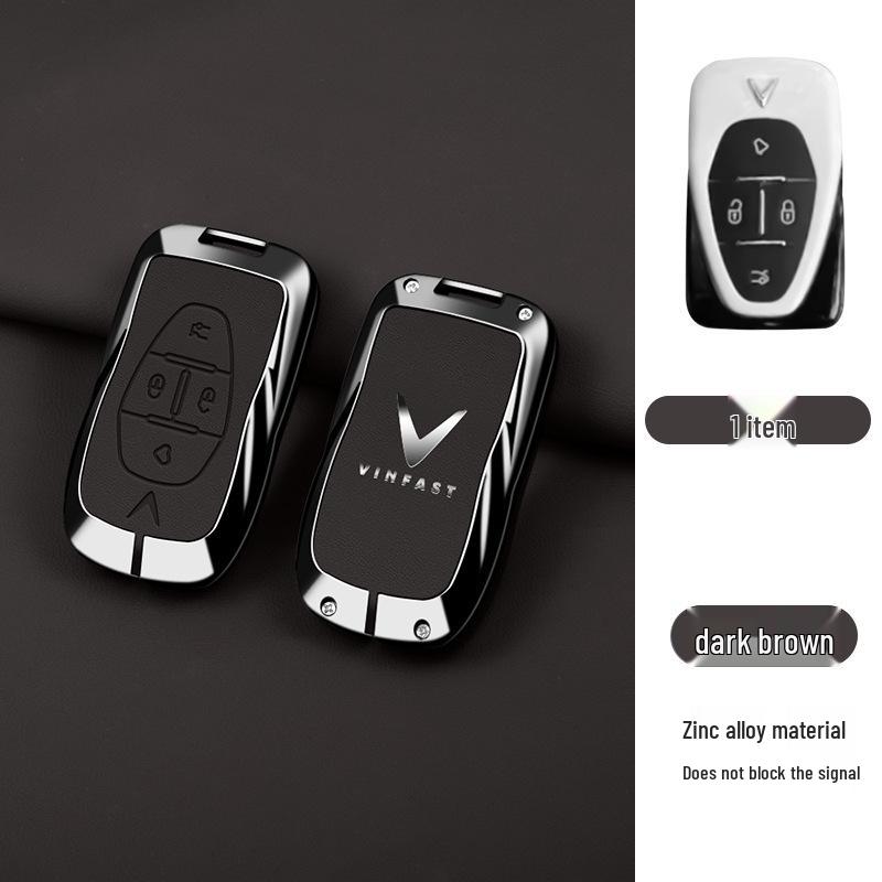 VINFAST VF8 Key Case V3: Sleek & Durable A2.0 Shell with Buckle Box Packaging