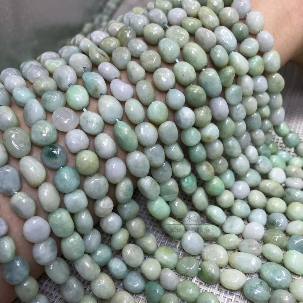 Hongchu Assorted Irregular Shaped Loose Beads Strawberry Quartz Morgan Multi-bead irregular-shaped semi-finished long chain Bracelet with beads