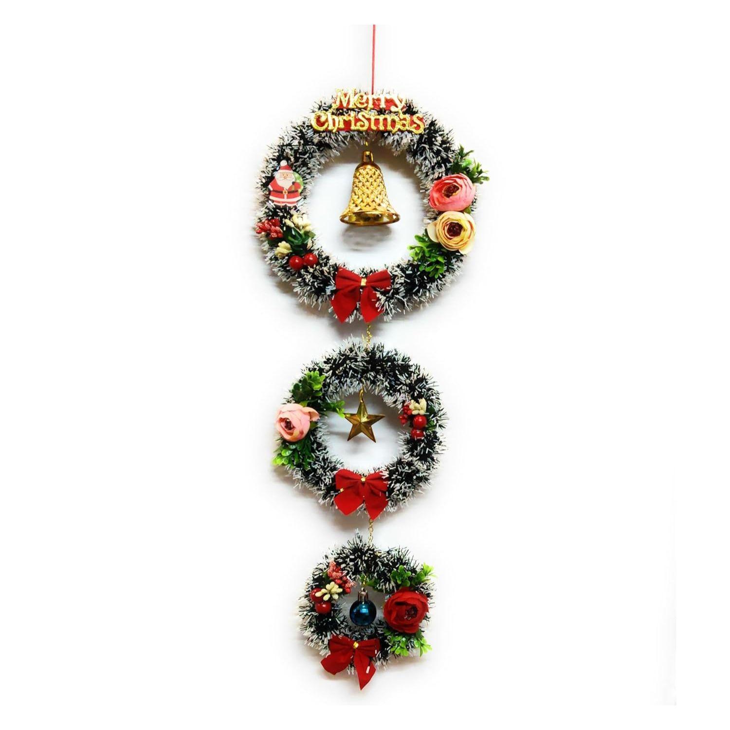 

Designer Christmas Wreath/Wall Hanging/Decoration for Xmas Party/Christmas Decorations for Home/Gifts/Wreath