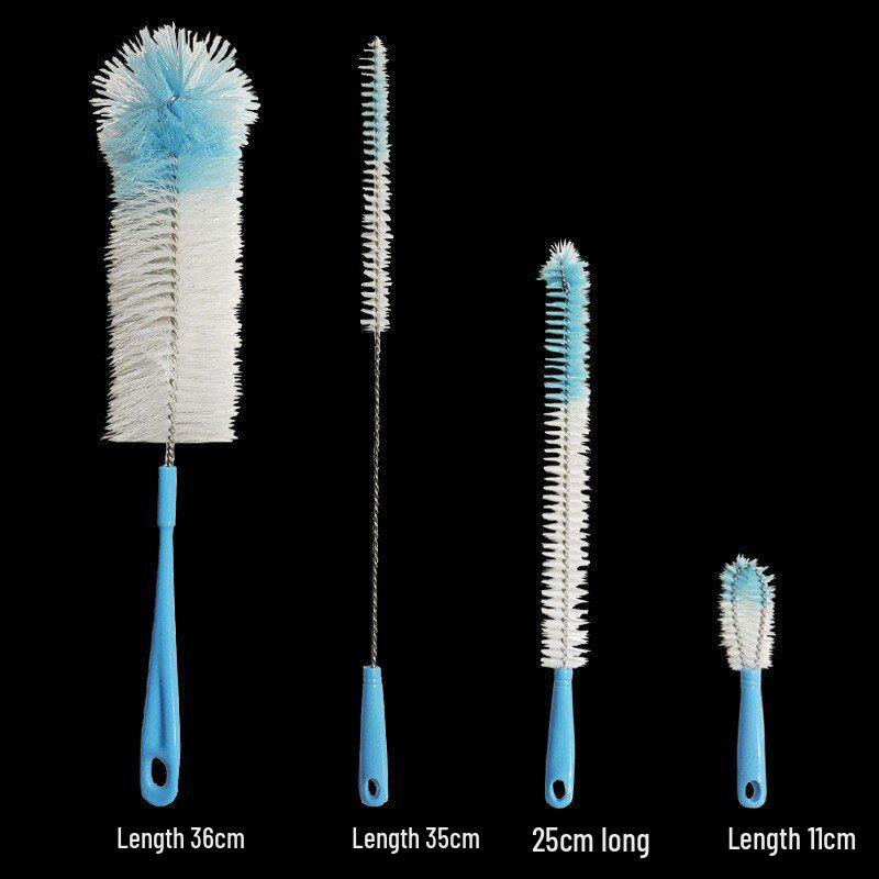 Popular Teapot Kettle & Bottle Cleaning Brush with Stainless Steel & Nylon Bristles