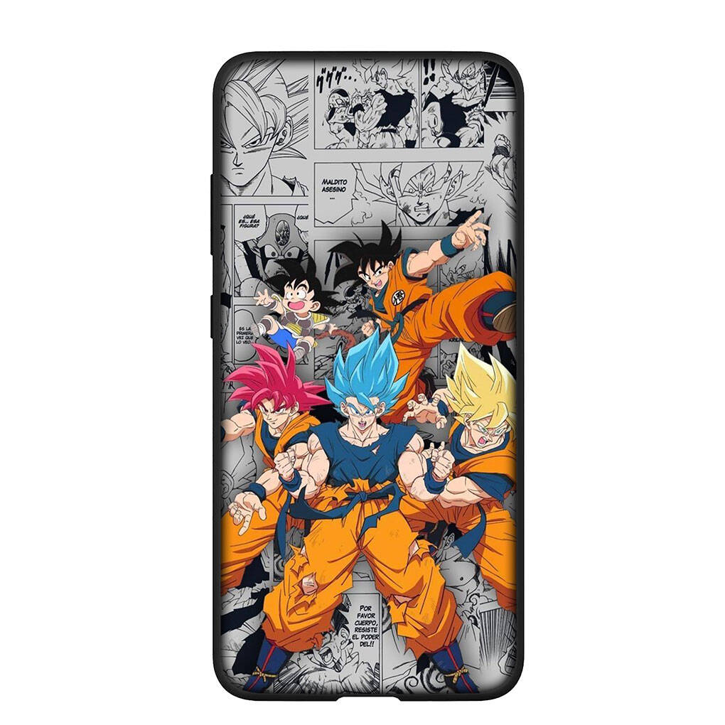 Phone Case for iPhone 17 15 16 Plus Redmi Note 14 12 11 13 Pro Max Huawei P30 P20 Lite OPPO A60 A80 A38 A54 Comics Dragon Son Gokus Ball Super Cover