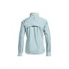 Under Armour Solid Color Logo Stand Collar Long Sleeve Jacket Women jackets Light-Blue 1355812-469