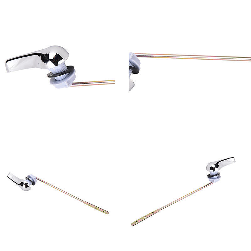 Universeller Toilettenspülhebel Chrom Toilettenschlüsselgriff Passt für die meisten Toiletten