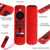 Shockproof AntiSlip Silicone Cover Case For Fire Tvs Stick 4K Remote Control Protective Sleeve With MultiColor Option