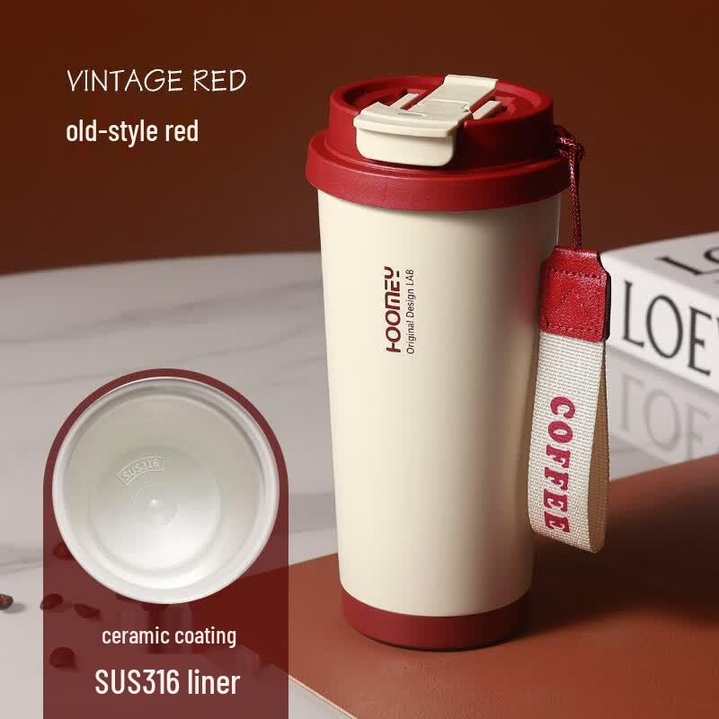 Yuluo 2026 Ceramic Insulated Coffee & Tea Mug