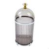 Coffee Spoon Dessert Fork Holder, Fruit Countertop Organizer, Dish Transparent