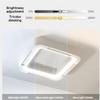 Intelligent Dimming Lighting Fan Household Energy Saving Bladeless Ceiling Fan Light 6 Speed Frequency Conversion Fan Lamp