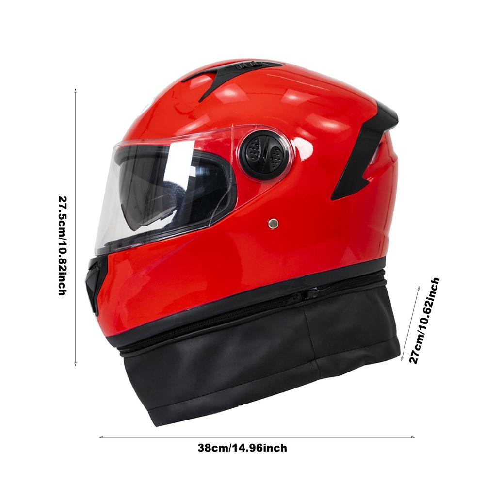 Anti-fog Full Face Headgear Motorcycle Cold Weather Headgear Winter Headgear With Removable Neck Scarf For Motorcycle Supplies