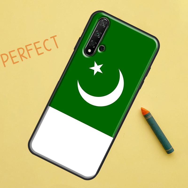 Pakistan Passport Flag Case For Huawei Nova 9 10 SE 11i 8i 7i 3i Nova 5T Y60 Y61 Y70 Y90 P20 P30 P40 Lite P60 Pro