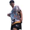 Canotta da Basket Senza Maniche Stampa Lettere Bad Five Li Ning Uomo Blu AAYT041-1