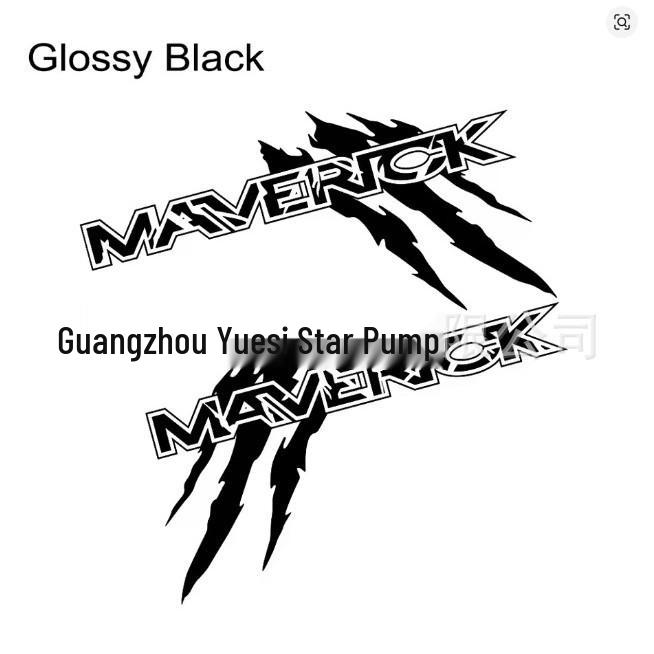 

Ford Maverick Claw Pattern Truck Decal for XLT, XL, V8 червоний