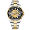Men's Waterproof Luminous Running Alarm Clock Watch