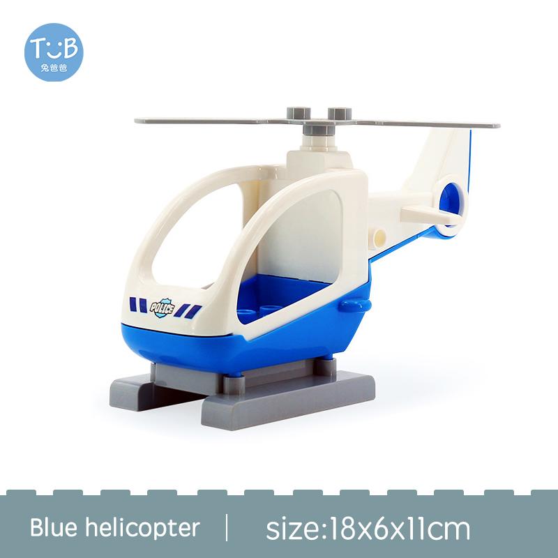 Big Size Building Blocks Sports Car Bus Jeep Truck Accessories Bricks Compatible with Duplos Children DIY Parts Kids Toys Gift