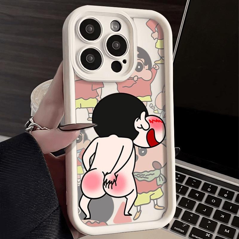 Shy Xiaoxin Applies To Apple 15plus Mobile Phone Case iPhone16promax Anti-drop 14 Funny 13 Soft Xr New