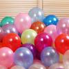 100 Pcs/Pack 10 Inch Latex Wedding Decoration Party Balloon Colorful Helium Thickening Pearl Balloons Child Toy Mix Colors