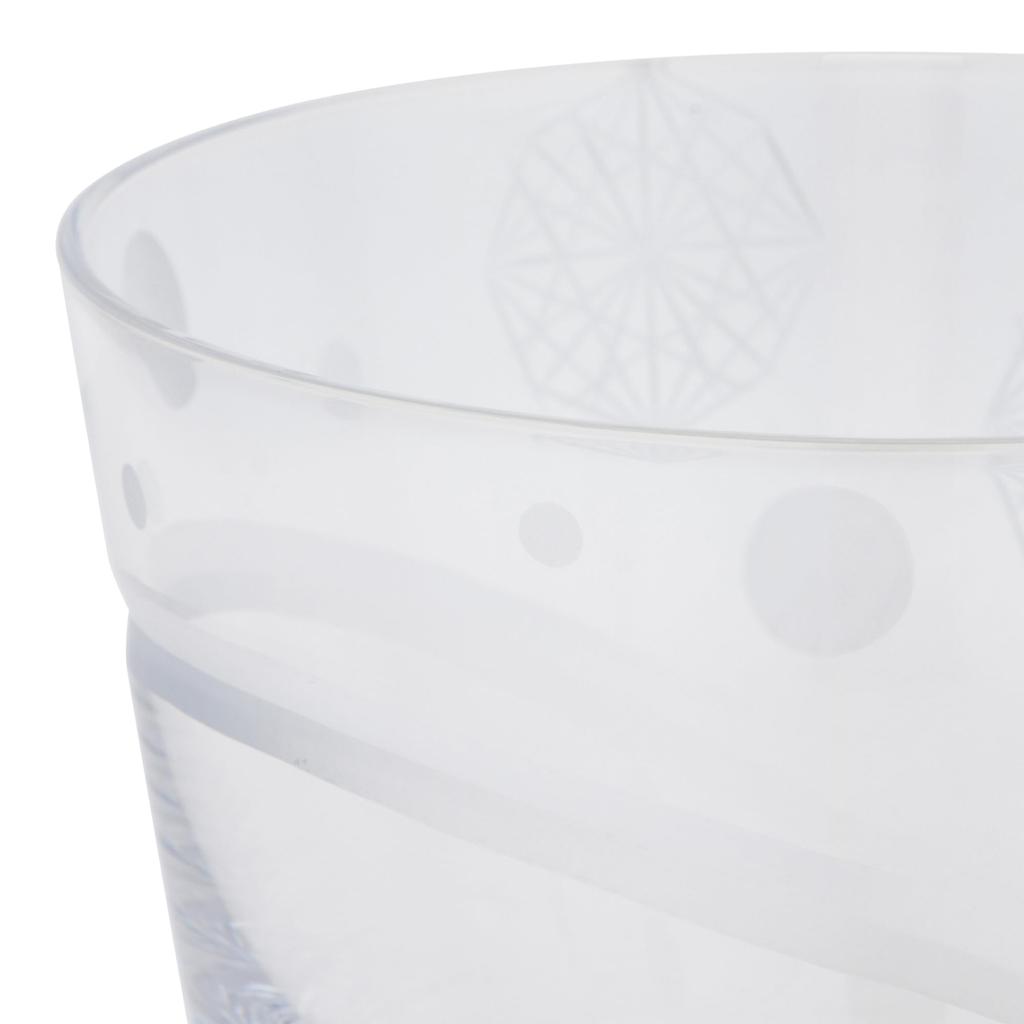 [Authentic Product] Tajima Glass "Edo Glass" Mt. Fuji Premium Rock Glass, Approx. 9cm Diameter x 9.5cm Height, Approx. 270ml Capacity, Light, Transpar
