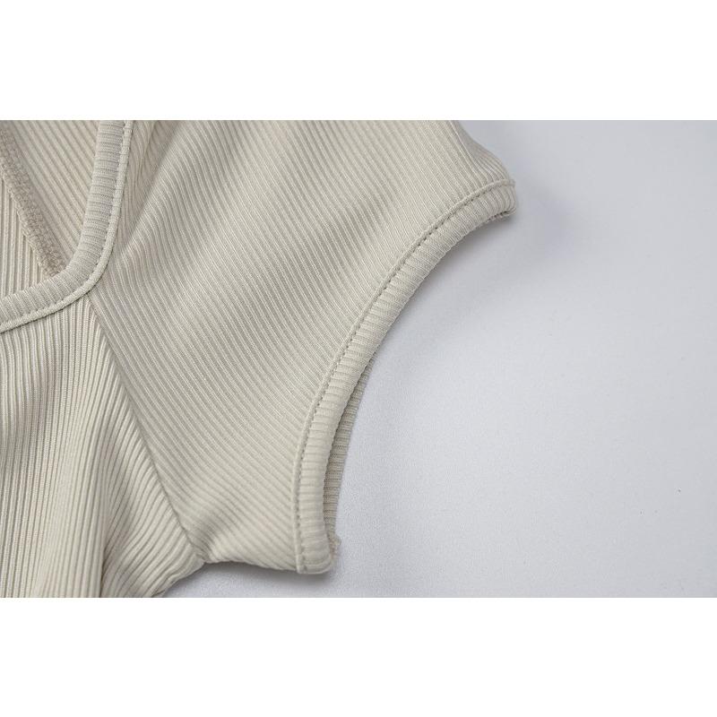 Kadın Çizgi Yaka Fitilli Uzun Dar Kesim Elbise