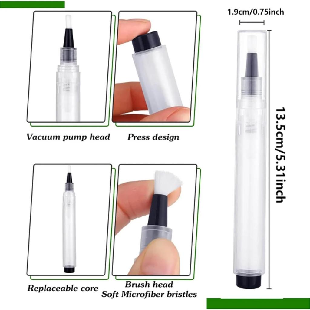 Fillable Touch-Up Paint Pen Brush Car Furniture Repairs Kit For Walls Paint Brushes Refillable Touch-Up Pen Brush Pen