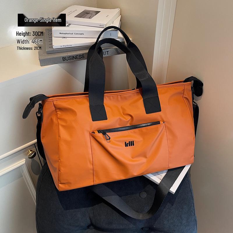 Women's Versatile Cross-Border Fitness Bag: Fashionable Sports Tote for Travel, Short Trips, and Commutes