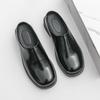 Mode 2025 Neue Britischer Stil Lässige Leder Halbschuhe Lässige Business Laufschuhe für Herren Rutschfest Designer Minimalistische Ballerinas