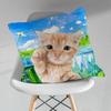 Nature Art FFrutiger Aero pillow over living room sofa cushion cover home decoration bedroom room bed pillow cover