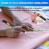 Tekenpoeder, kleermakerstechniek, stofpositionering, poedersnijden, hoge temperatuurvervaging, tekenkrijt
