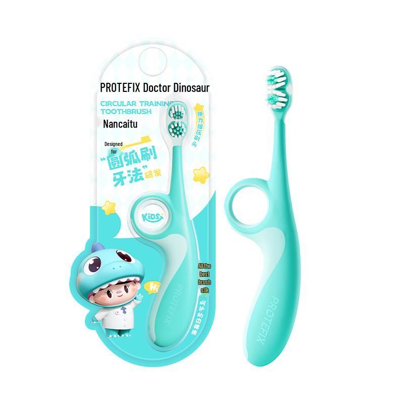 PROTEFIX Dino Doctor Kids  Round Training Toothbrush
