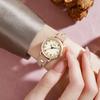 Light Luxury Colorful Birthstone Women'S Watch Niche High-End Woven With Punk Style Exquisite Small Women'S Watch
