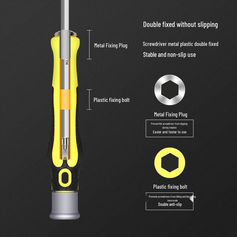 Set șurubelnițe multifuncționale tip U și cu cap Phillips: Unealtă Torx Universală pentru Uz Casnic