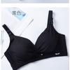 Traceless thickened hollow small chest upper support sexy no steel ring gathering bra cover