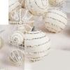 Shatterproof Christmas Tree Hanging Pendants Shimmering Baubles for Holiday Decoration Indoor and Outdoor Ornament