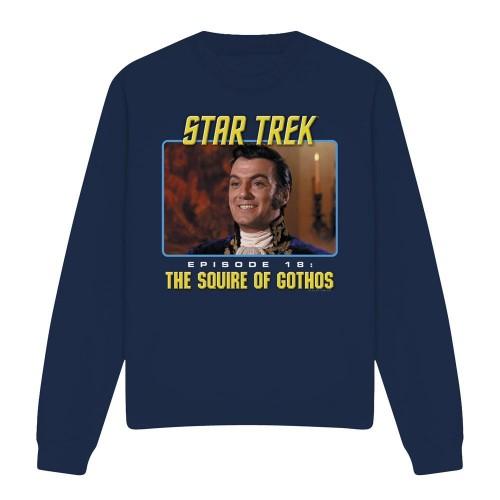 STAR TREK Unisex Adult The Squire of Gothos Sweatshirt