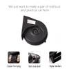 2X 410Hz/510Hz Snail Horn 110-125Db For Car Motorcycle Truck Waterproof Us Stock