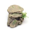 Akwarium Ukrywanie jaskini Gad Wspinaczka Rock Terrarium Kamień Fish Tank Decor