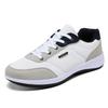 New Fashion Men's Shoes Solid Color Soft Sole Men's Casual Shoes Breathable Lace-up Sole Light Sports Shoes Men