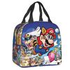 Mario Super Mario Lunch Bag Elementary School Student Insulated Lunch Box Handheld Meal Bag Ice Pack