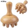 Wooden Foot Sole Massager Muscle Relaxation Acupoint Ball Portable Foot And Leg Massager  Foot Care