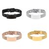 Keepsakes Ashes Bracelets Durability Stainless Steel Pet Memorials Bracelets for Pet Remembrances