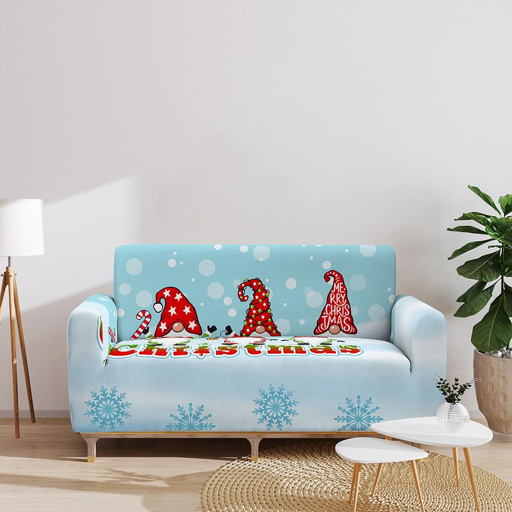 

Elastic Sofa Cover Santa All-Inclusive Three-Seat Sofa Cover Furniture Protective Cover 90 * 140cm one seat