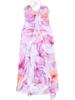 Ladies' Summer Camisole Dress Women Irregular Tassel Print Dress Casual Fashionable Long Skirt