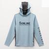 SUNLINE BUG OFF Quick Dry Hoodie Light Gray Size M SUW-04604CW with Neck Gaiter