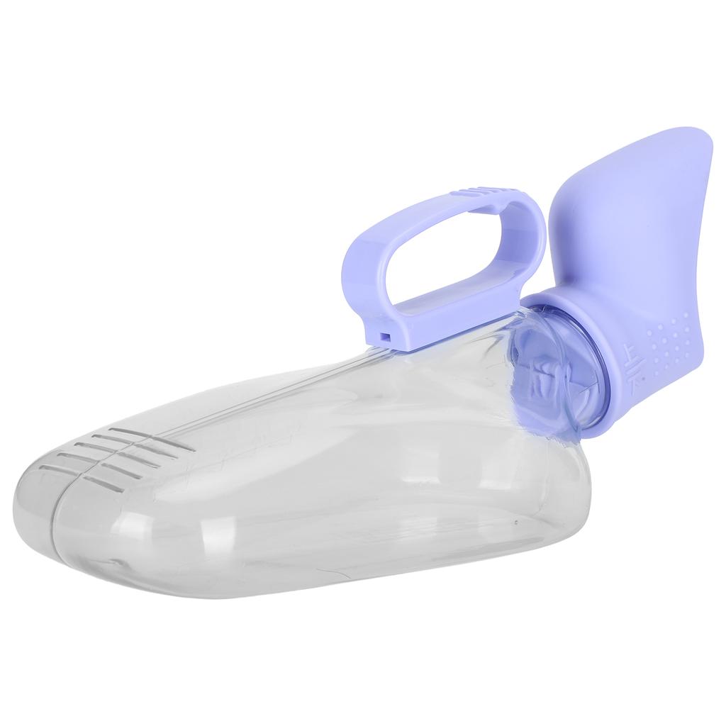 Women Portable SpillProof Urine Bottle Elderly Care Car Travel Urinal Accessory