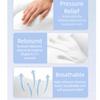 Slow Rebound U-Shaped Neck Pillow Soft Material Machine-Washable Cover Travel Neck Pillow Portable Design Pouch Included