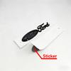 hrkqj5 Car Rear Trunk Letter ABS Stickers Auto Body Emblem Decal For Ford Focus Mondeo Edge Ecosport Ranger Fiesta Fusion Kuga Mustang