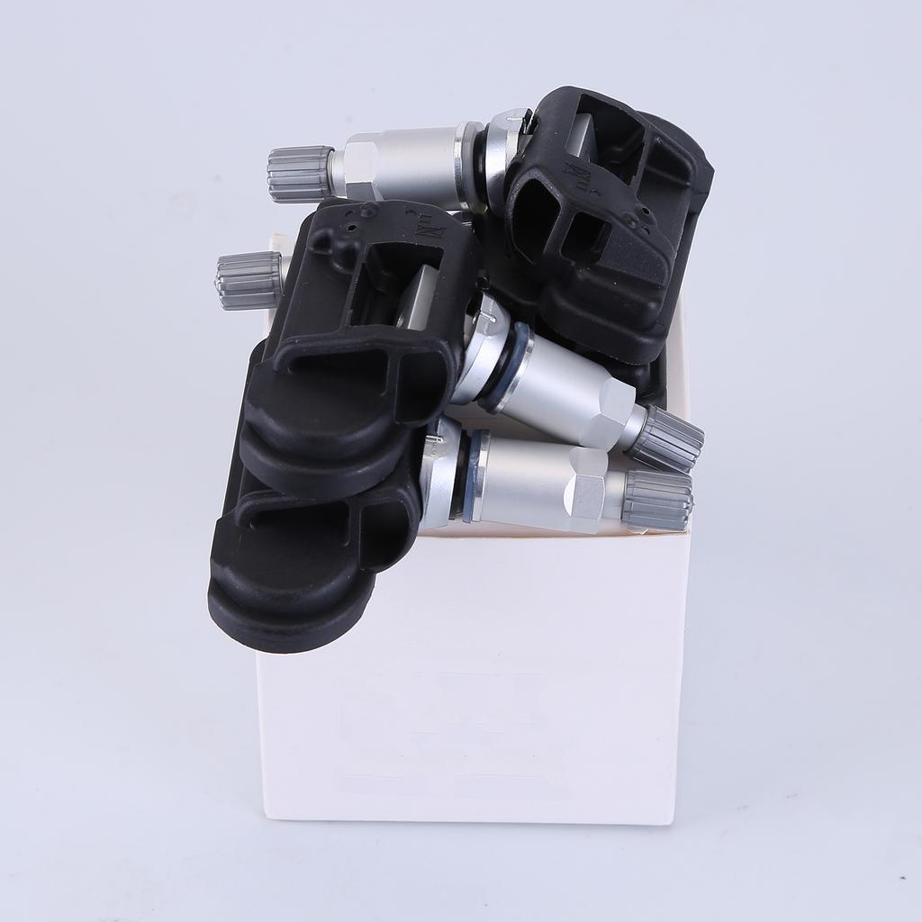 4Pcs Tire Pressure Sensor Replacement TPMS Tyre Pressure Monitor System Compatible for Mercedes-Benz GLCES Class A B C A0009050030