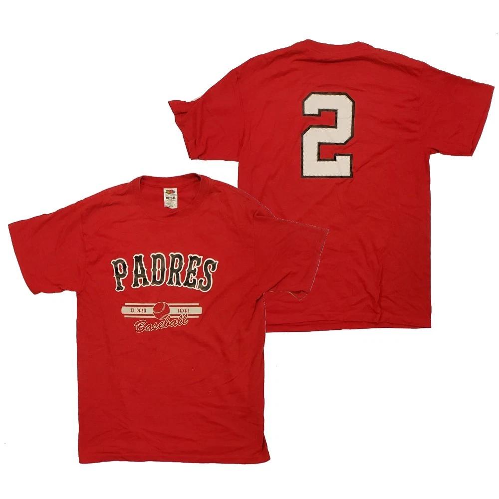 Padres El Paso, Texas Baseball Double Sided S S S S S T- Children's T-shirt - Medium - FREE SHIPPING