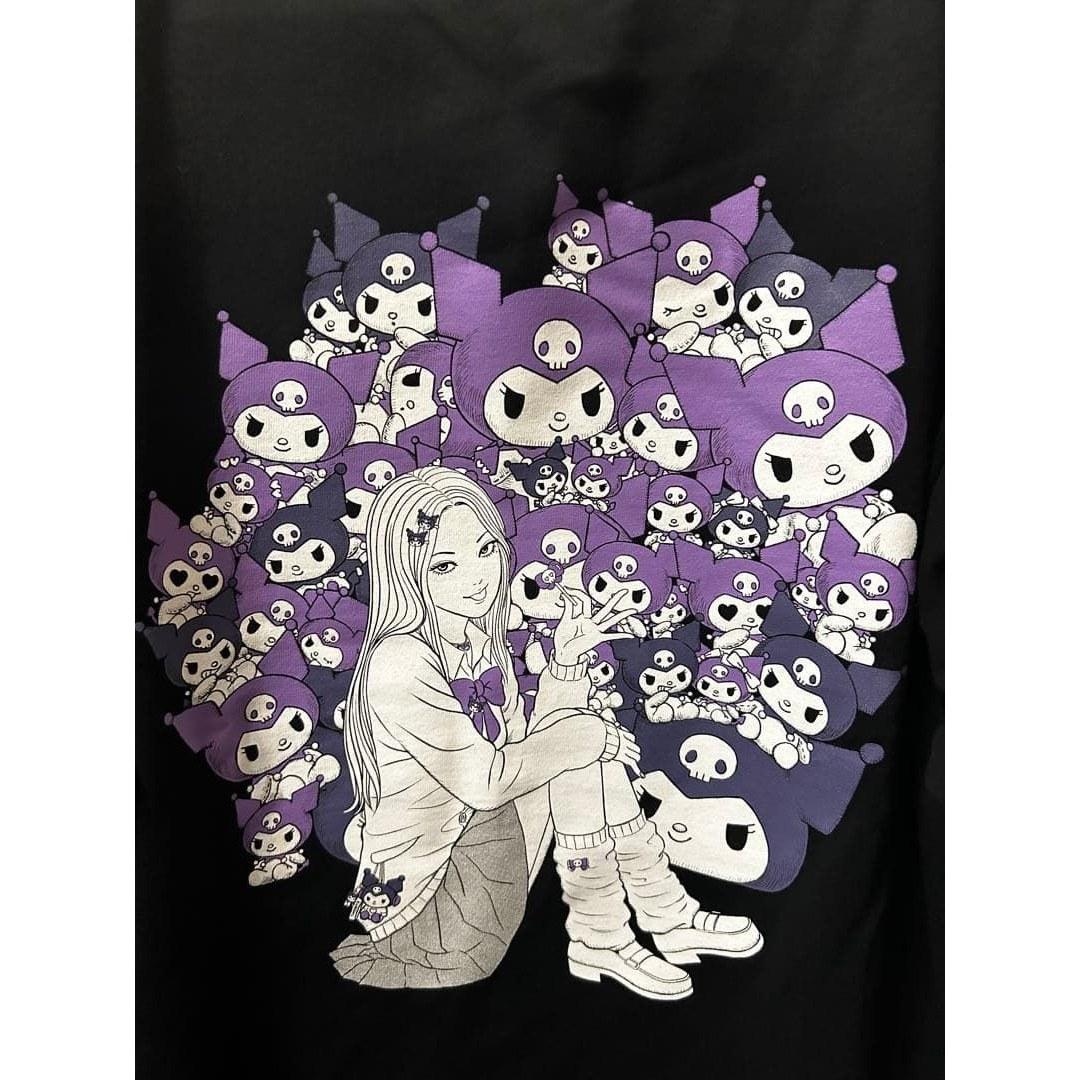Junji Ito Sanrio Kuromi Collaboration T-shirt L