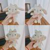 Mini Plush Toy Claw Machine Keychain Charms
