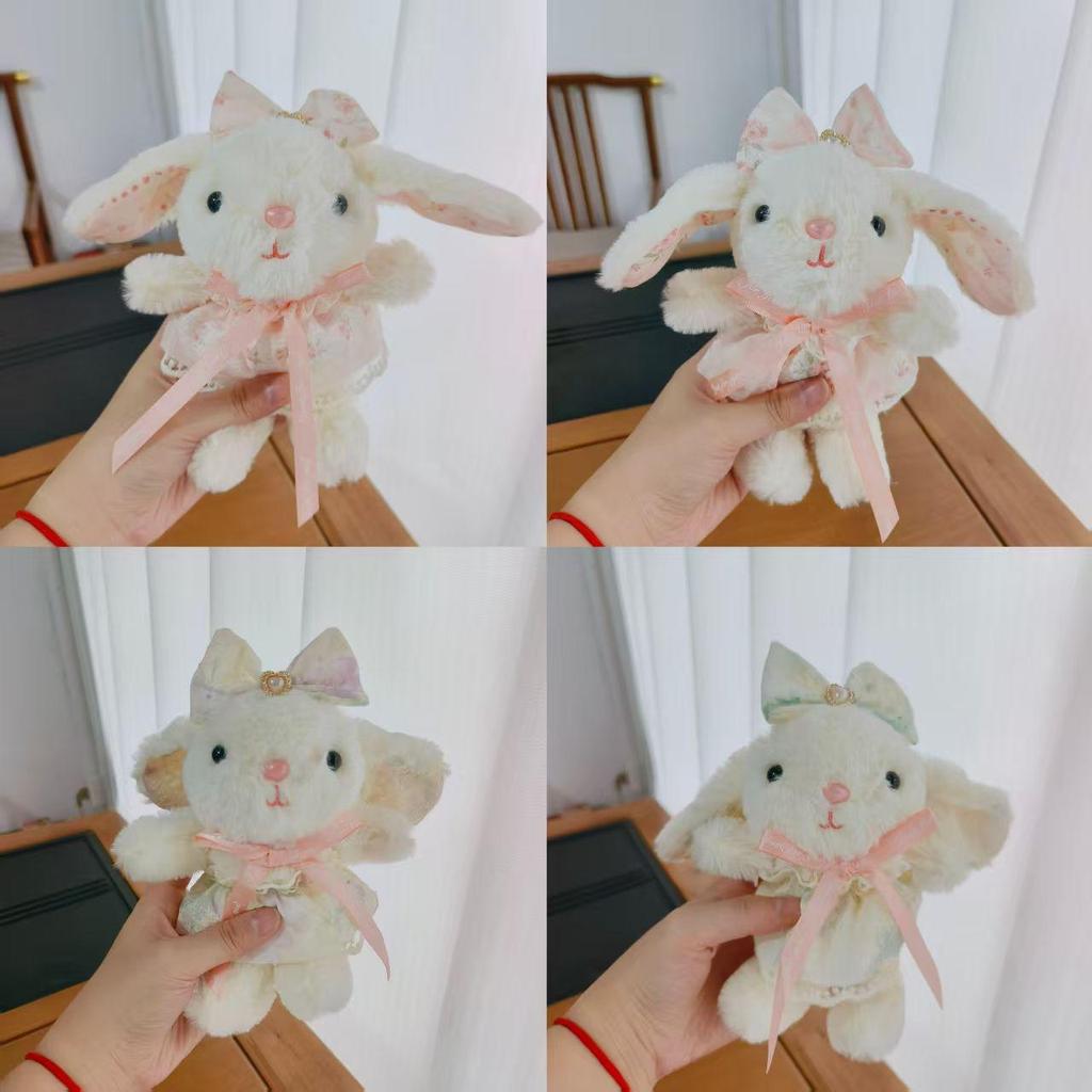 Mini Plush Toy Claw Machine Keychain Charms