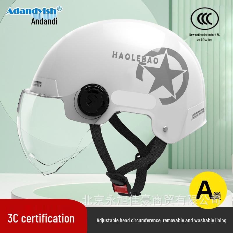 Adandyish Upgraded Electric Bicycle Helmet - Class A 3C Certified One Size чёрный